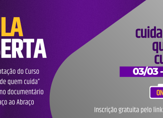 Cuidar de quem cuida – aula aberta